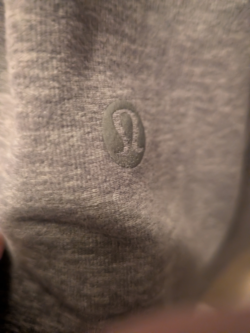 lululemon athletica Women's Heather Gray Long Sleeve Top